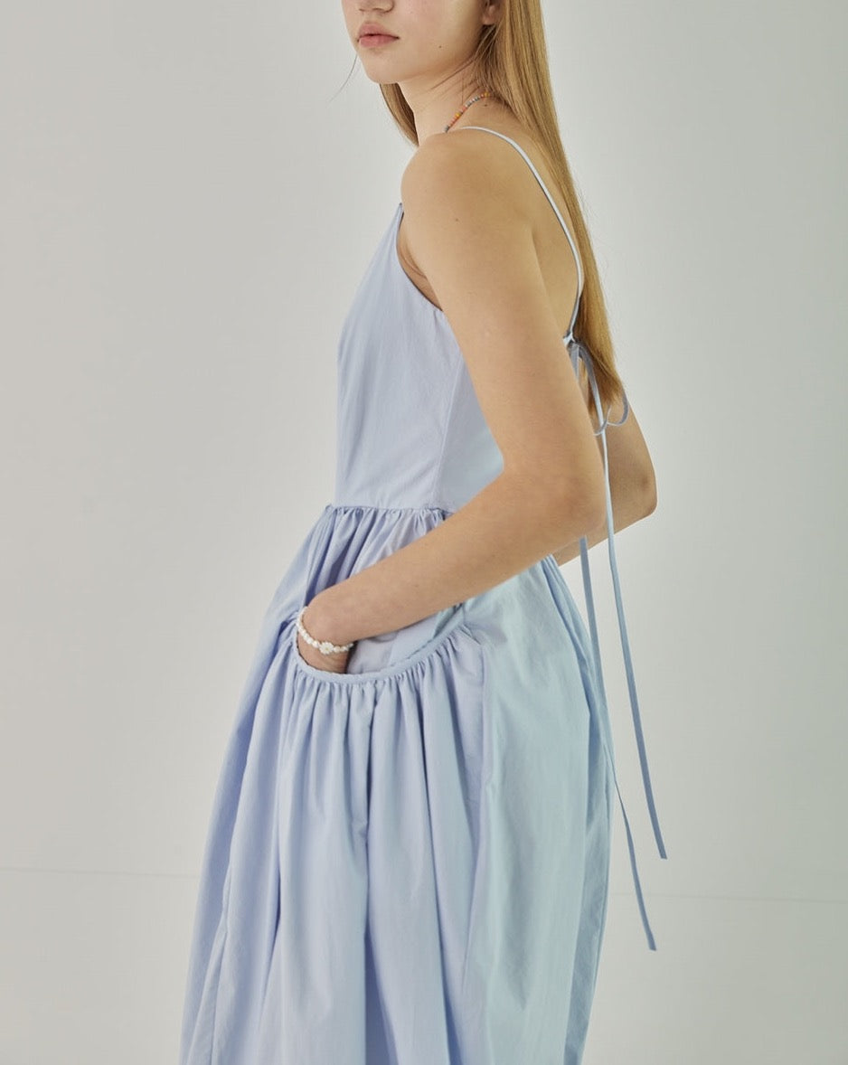Summer Apron Cotton Maxi Dress - 4th Preorder