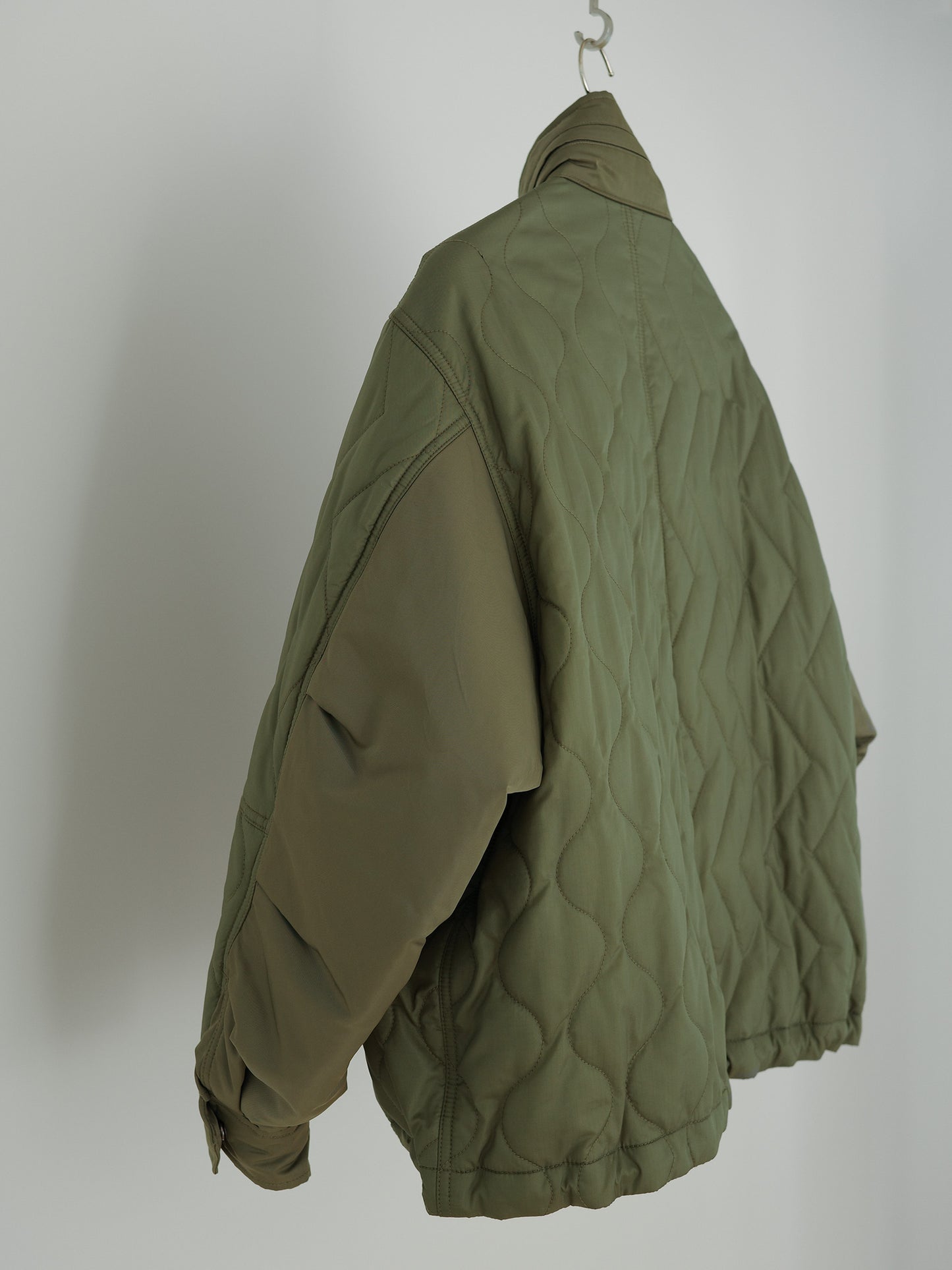 Quilted Military Jacket