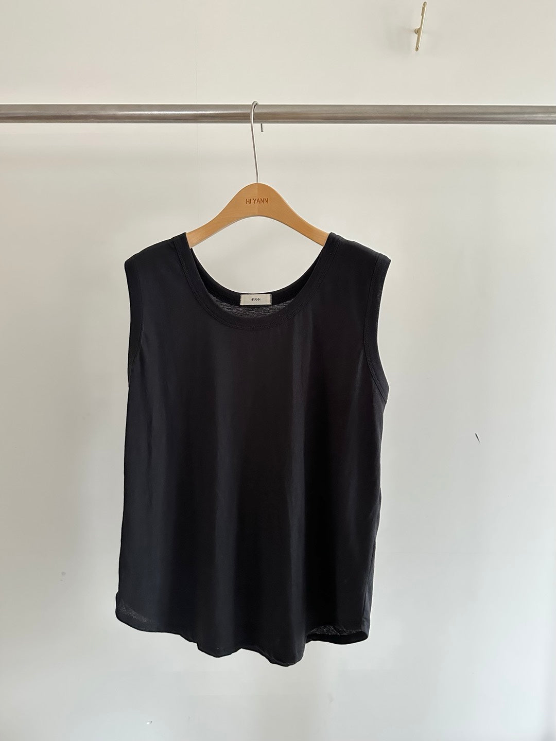 Cotton Scoop Tank Top