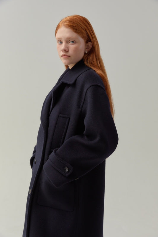 Wool Cashmere Peacoat