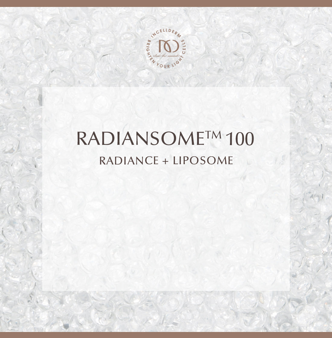 INCELLDERM RADIANSOME™100 MICROFLUIDIZER AMPOULE