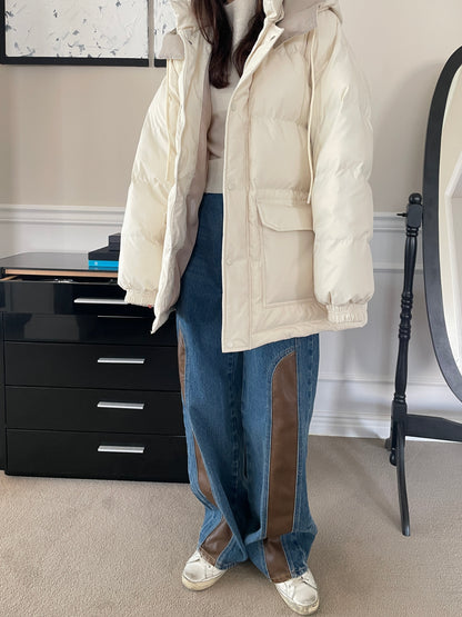 Edison Duck Down Half Coat