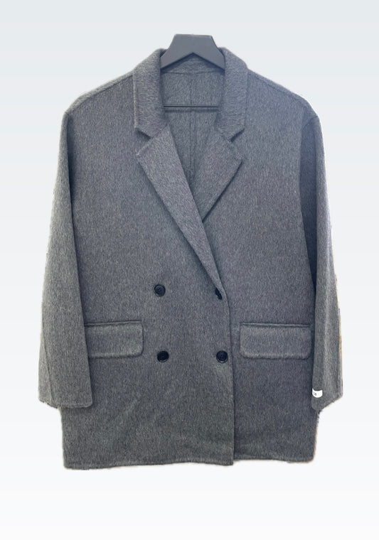 Handmade Wool Double Breasted Blazer