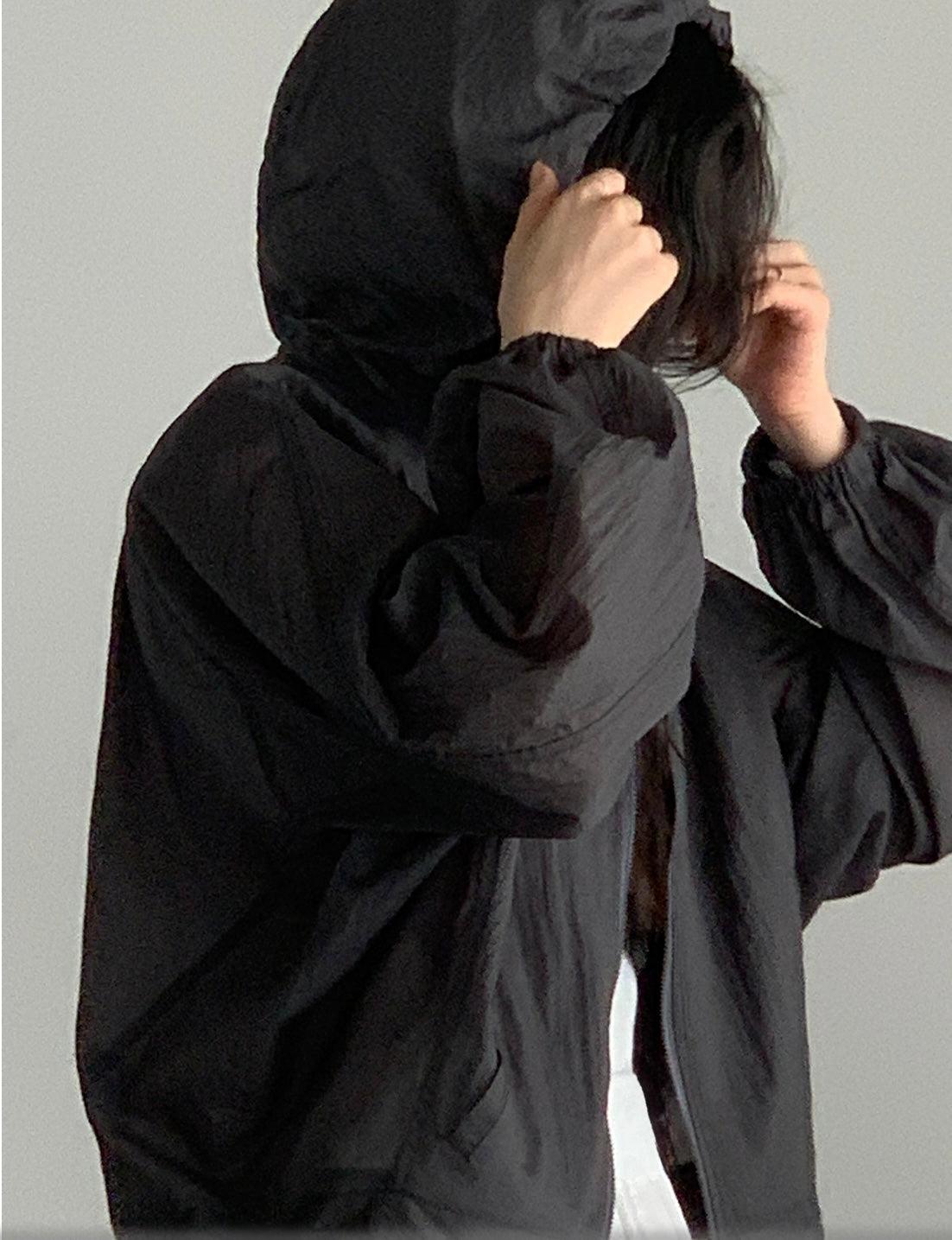 Tissue Nylon Windbreaker