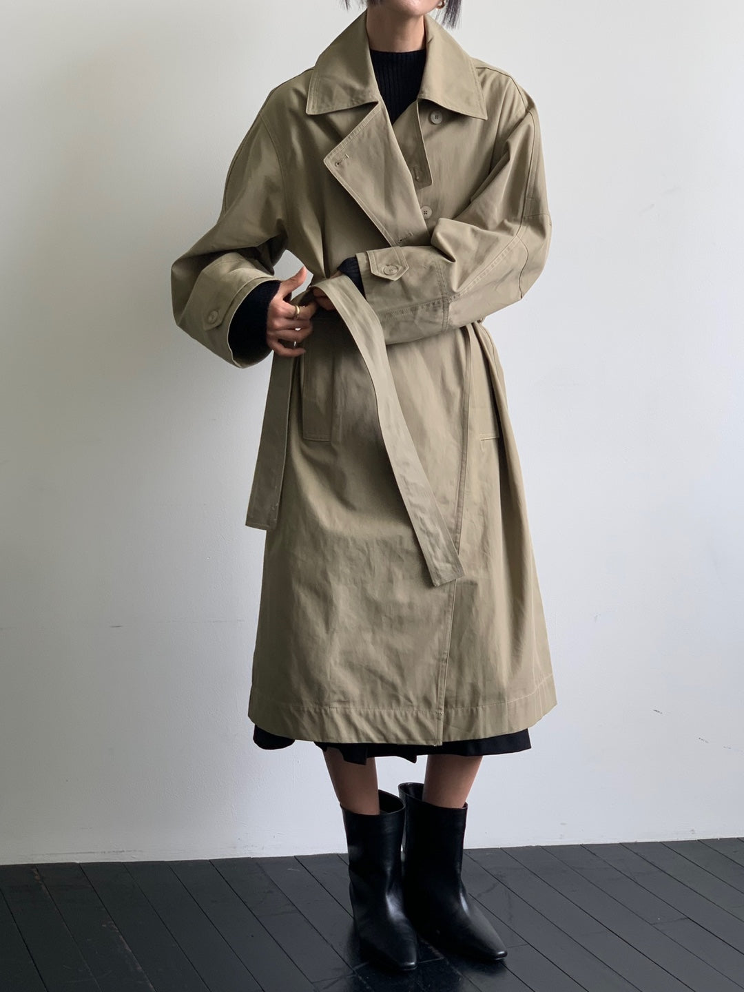 Bud Midi Trench Coat