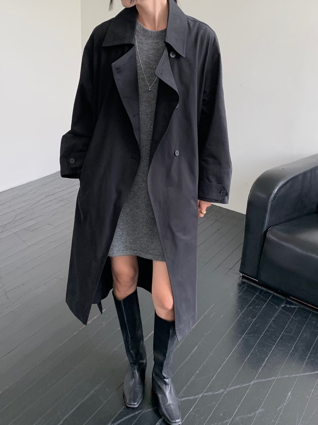 Bud Midi Trench Coat