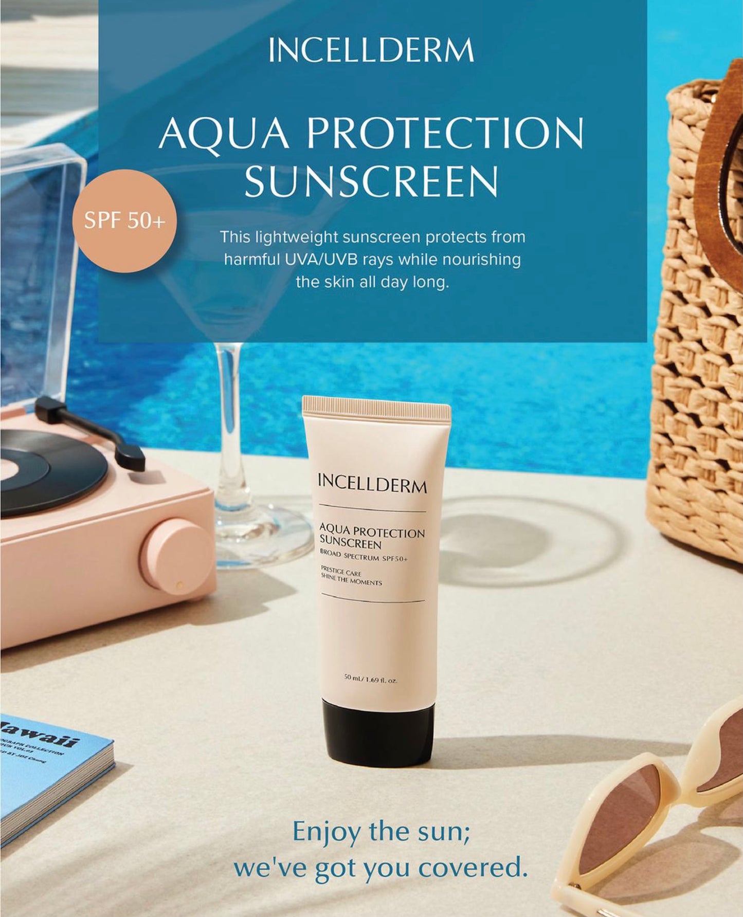 INCELLDERM AQUA PROTECTION SUNSCREEN