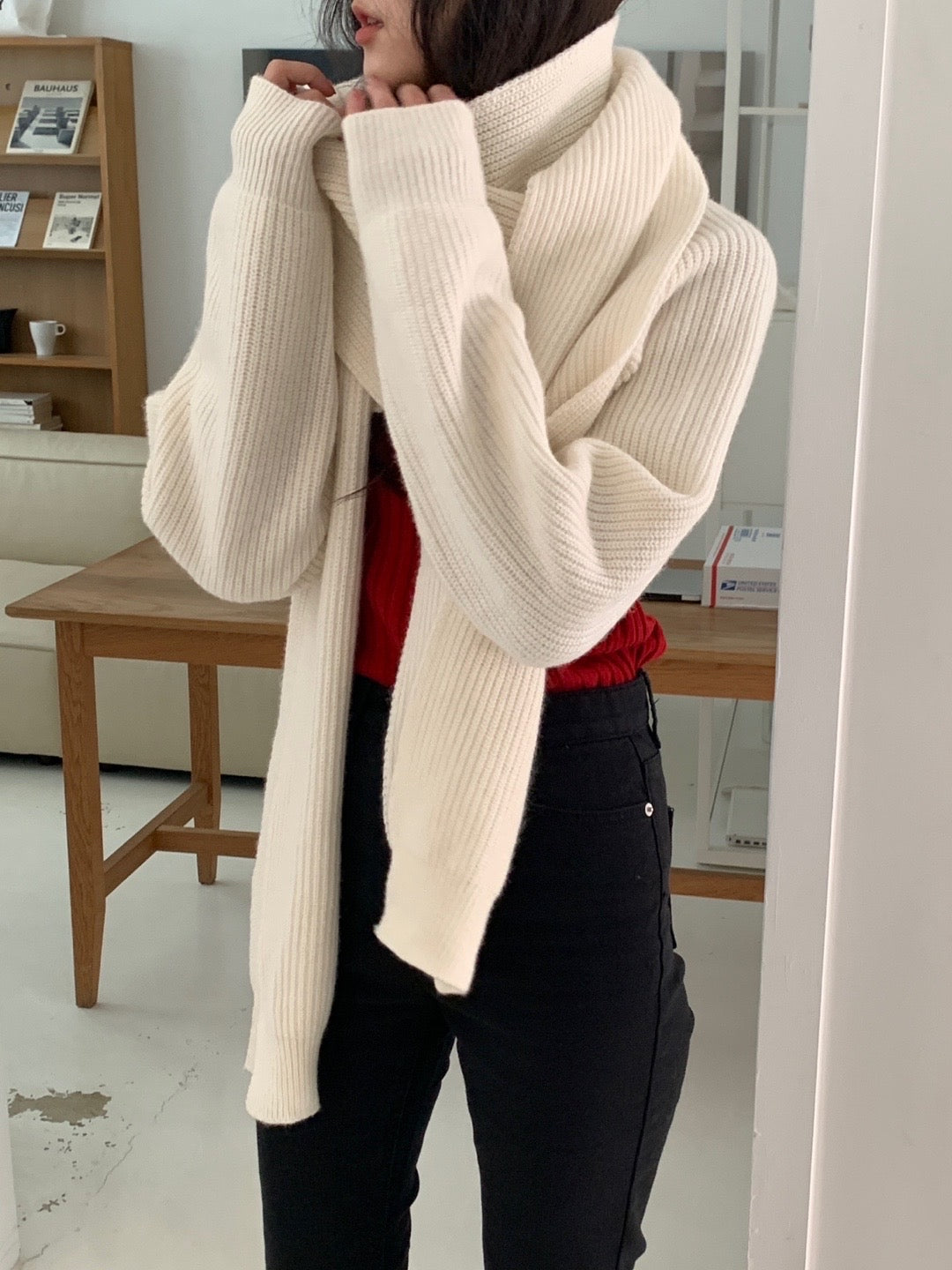 Cashmere Blend Bolero Scarf