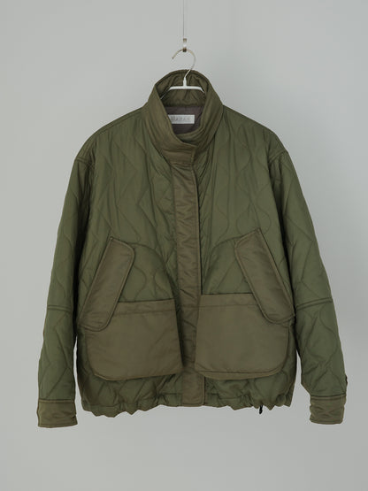 Quilted Military Jacket