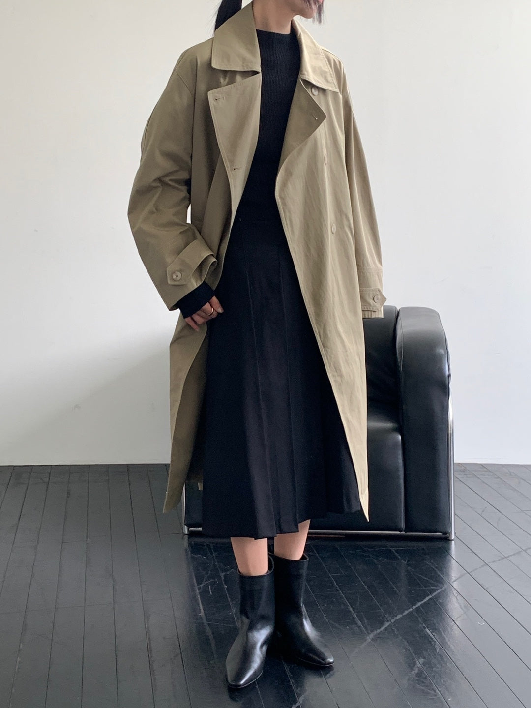 Bud Midi Trench Coat