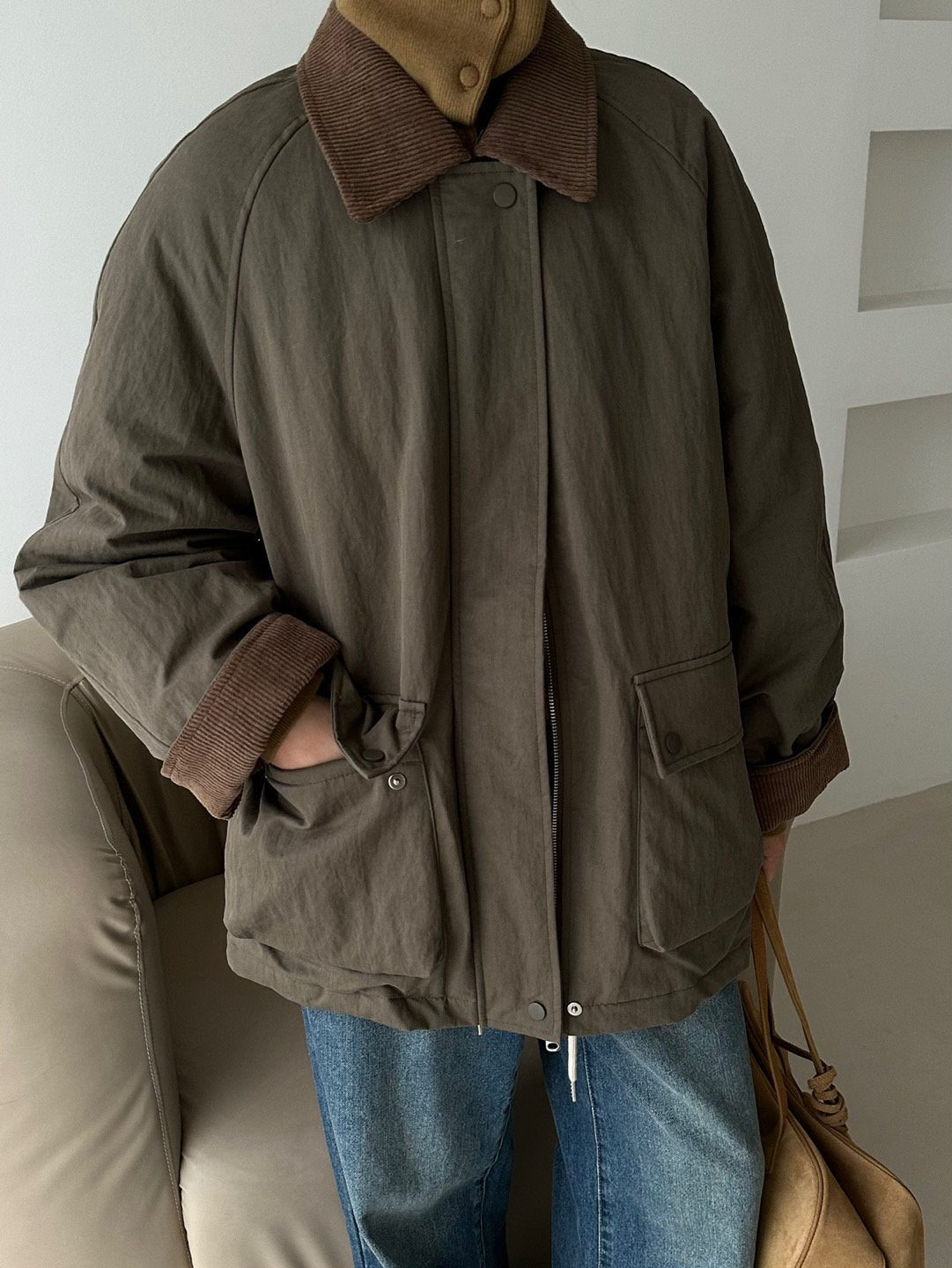 Down Padded Work Jacket