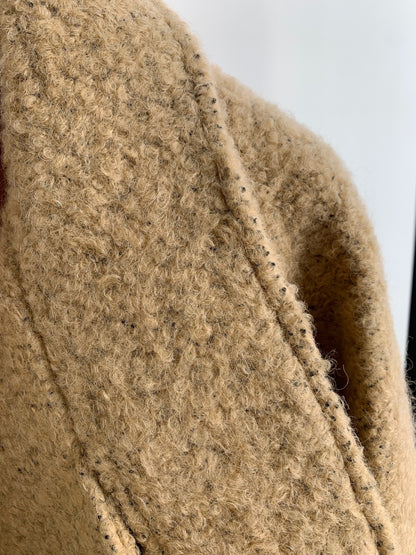 Baby Alpaca / Wool Boucle Short Coat