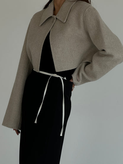 Handmade Cropped Coat