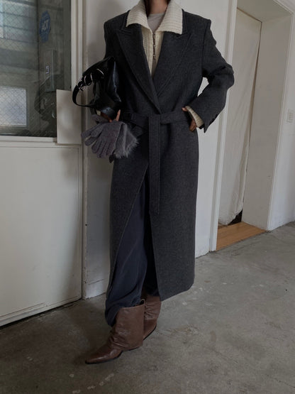 Baby Alpaca / Wool Maxi Coat