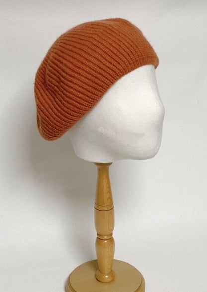 Wool knit Beret