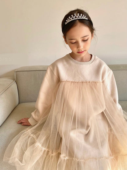 Girls’ Pearl Tutu Dress