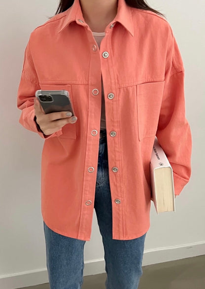 Canvas Shirt Jacket