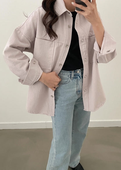 Canvas Shirt Jacket