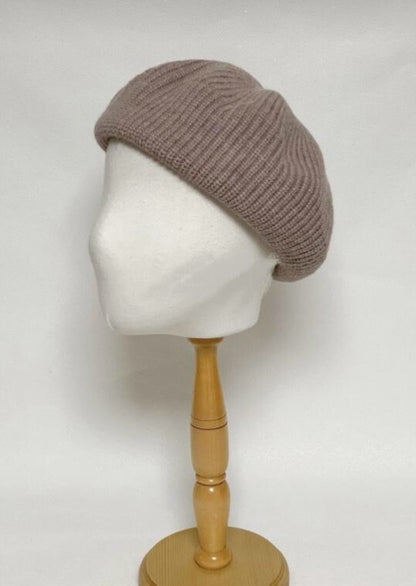 Wool knit Beret