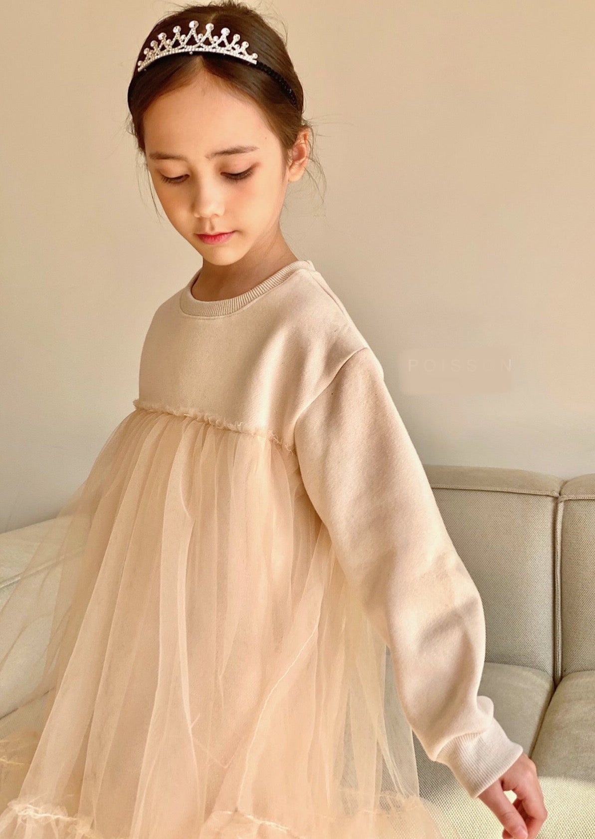 Girls’ Pearl Tutu Dress