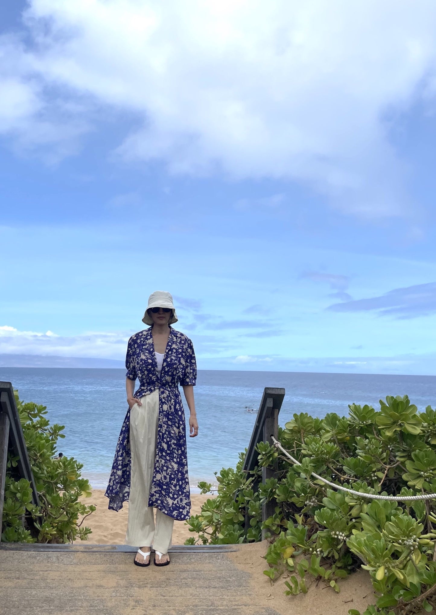 Sunflower Robe Shirt Dress - 1 left in Grass!