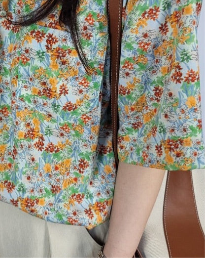 Vintage Floral Shirt