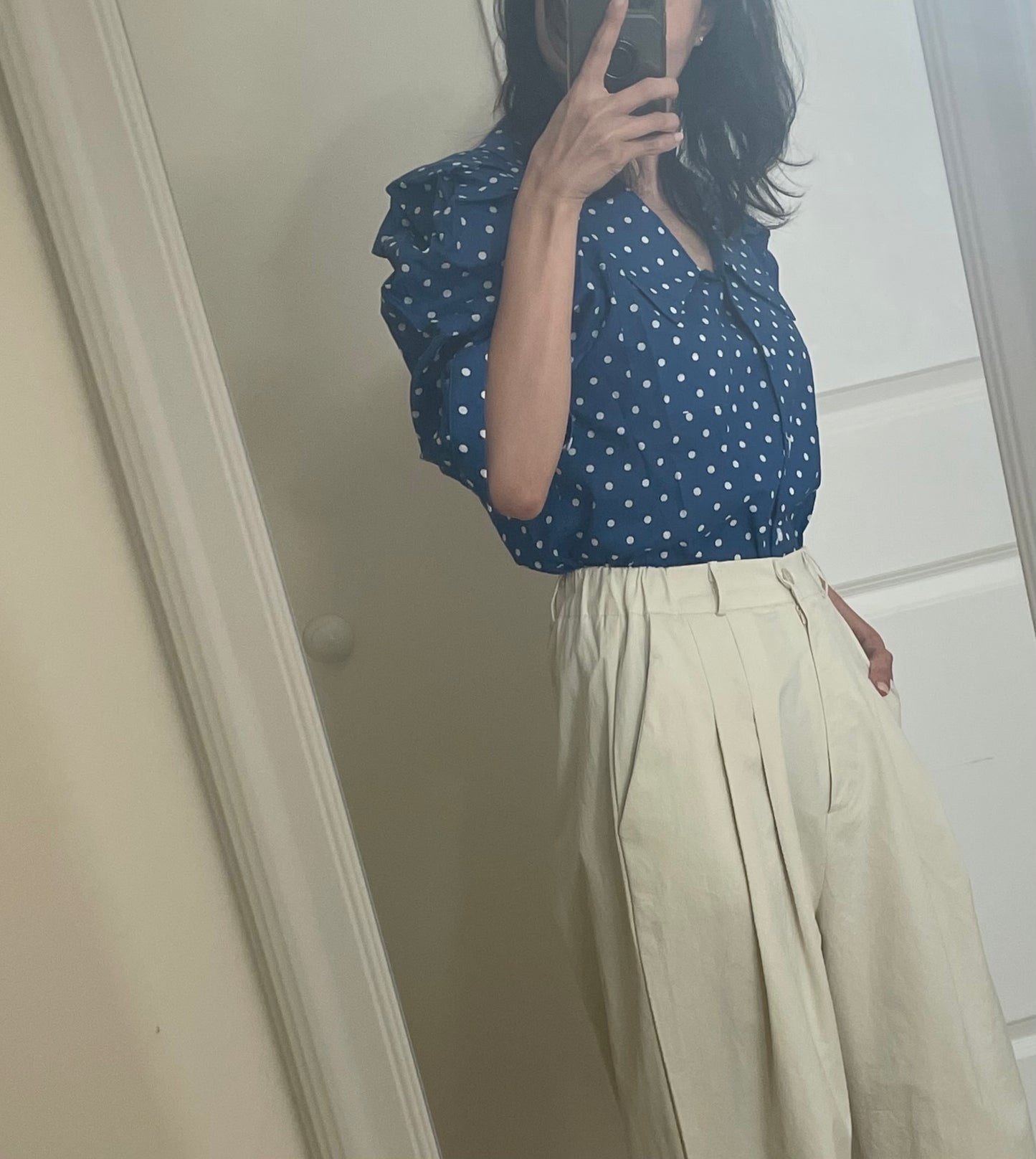 Audrey Polka Dot Shirt