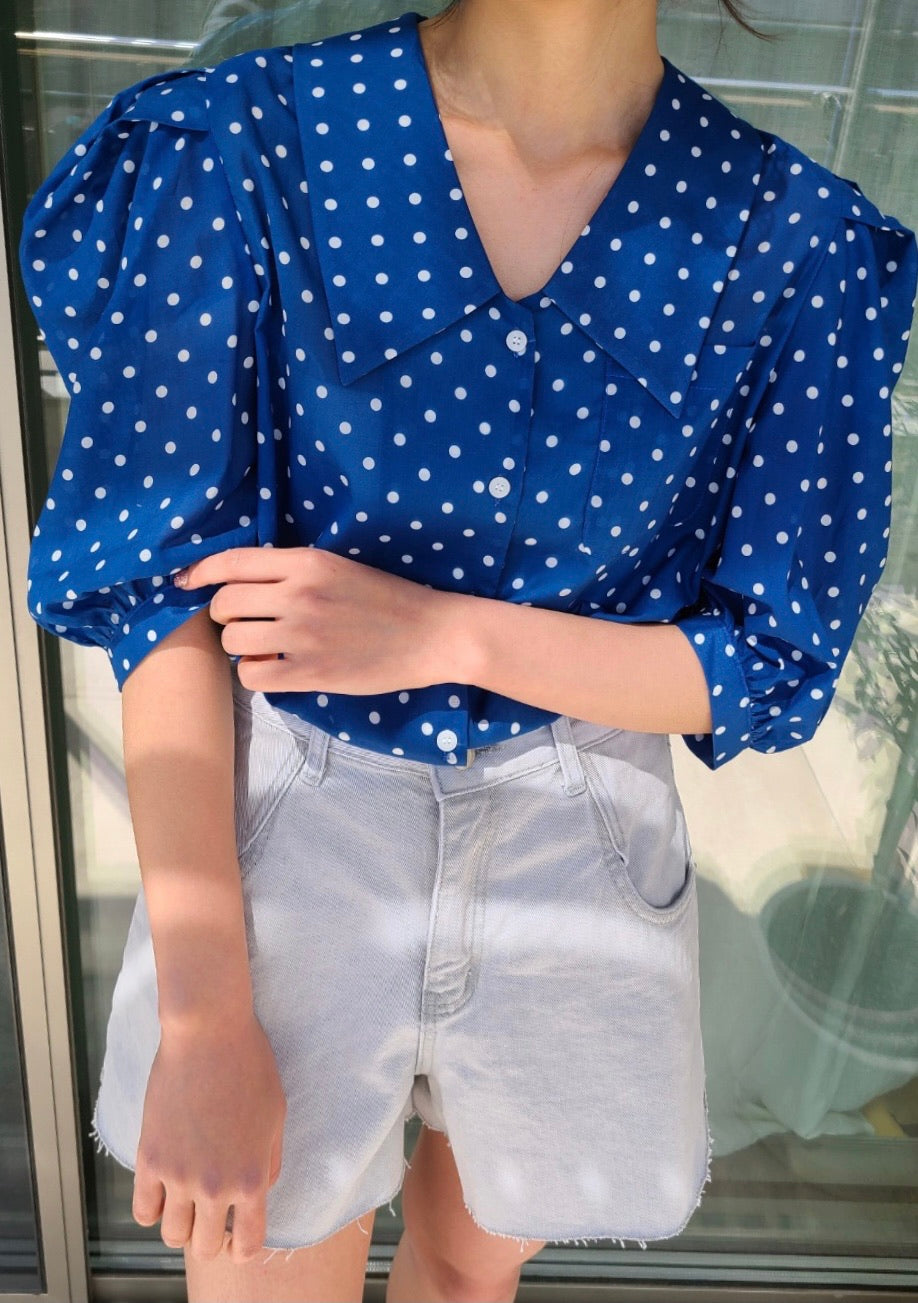 Audrey Polka Dot Shirt