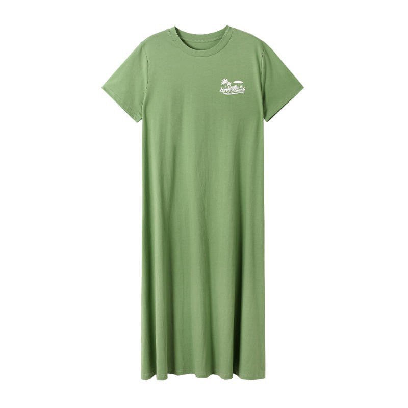 Long Beach Palm Maxi T-Shirt