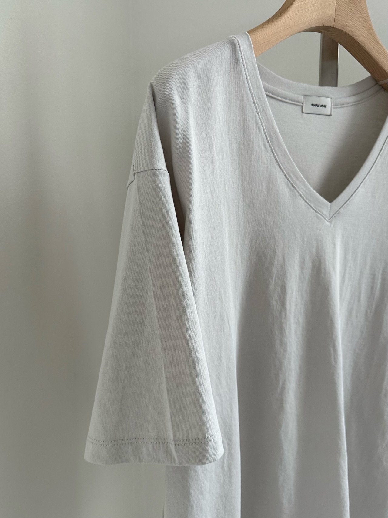 Soft V-neck T-shirt