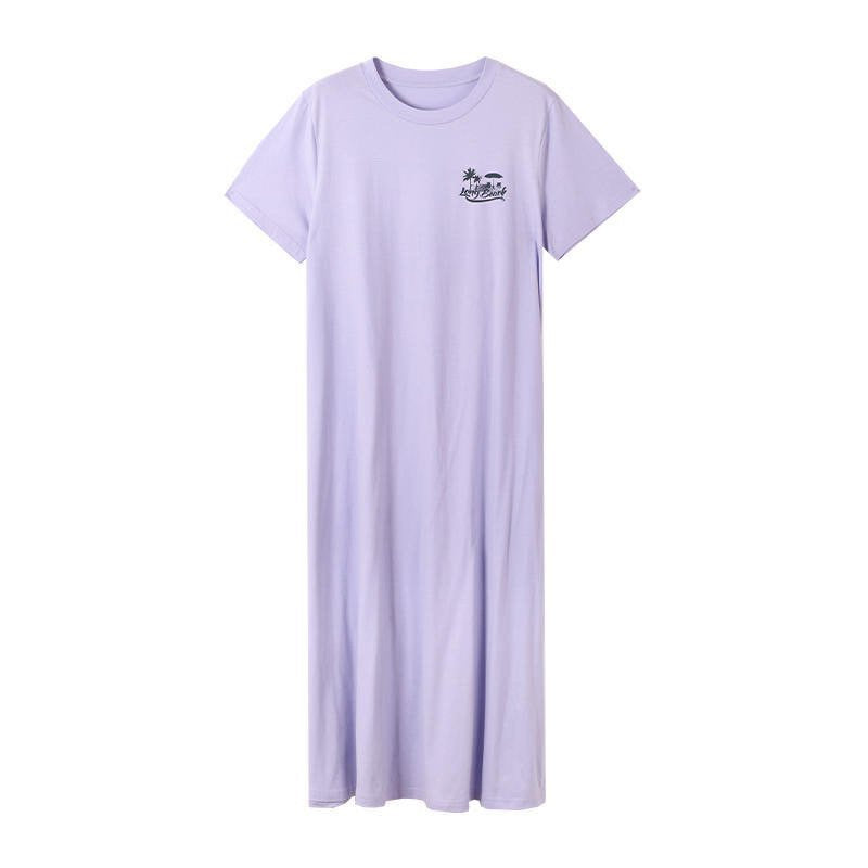 Long Beach Palm Maxi T-Shirt