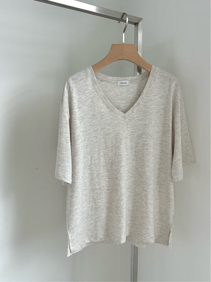 Soft V-neck T-shirt