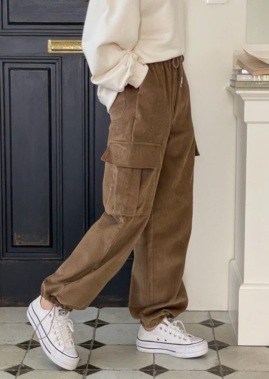 Corduroy Cargo Pants