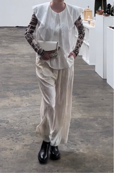 Abi + Ari Collection Nylon Wide Leg Pants