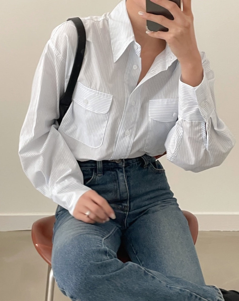 Boyfriend Stripe Shirt