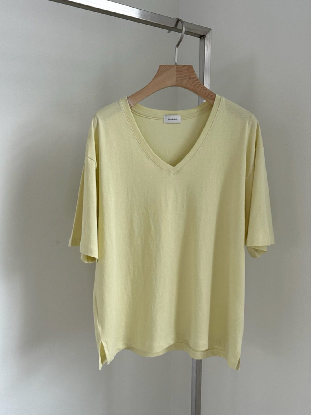 Soft V-neck T-shirt