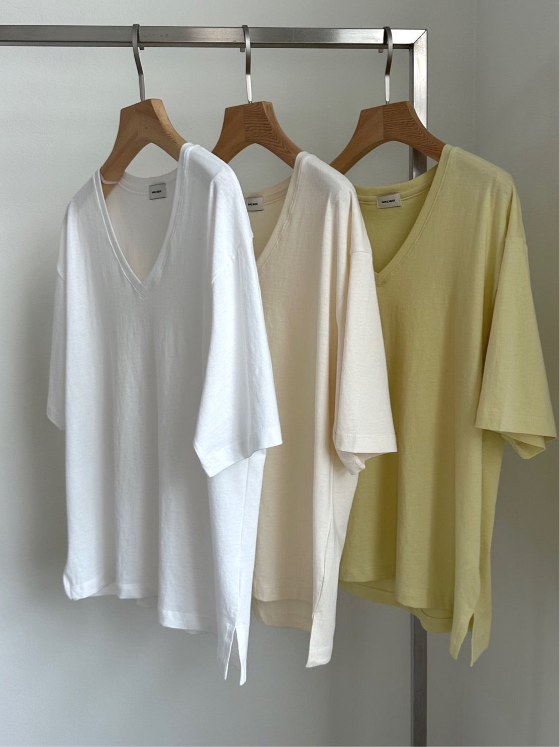 Soft V-neck T-shirt