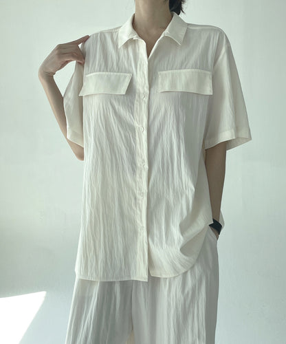 Abi + Ari Collection Loose Nylon Shirt